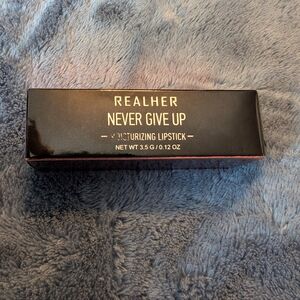 Realher Never Give Up Moisturizing Lipstick in Chestnut 3.5g .12oz